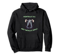 Mentally Ill But Totally Chill Hoodie - Minimalist Print Unisex - T-Shirt, Sweatshirt, Hoodie