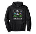 Bird Lover Birdwatching This Is My Therapy Hoodie - Graphic Print Unisex - T-Shirt, Sweatshirt, Hoodie