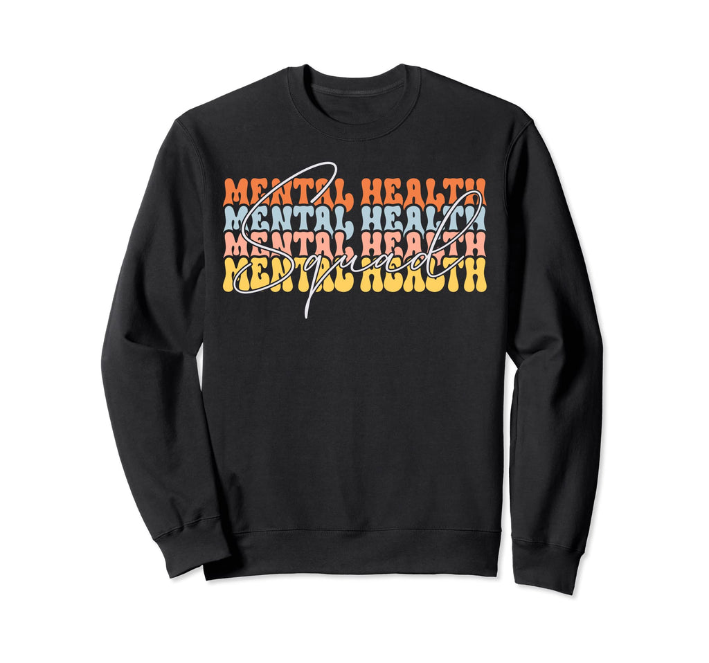 Mental Health Squad Brain Illness Sweatshirt - Streetwear Style for Adults - T-Shirt, Sweatshirt, Hoodie