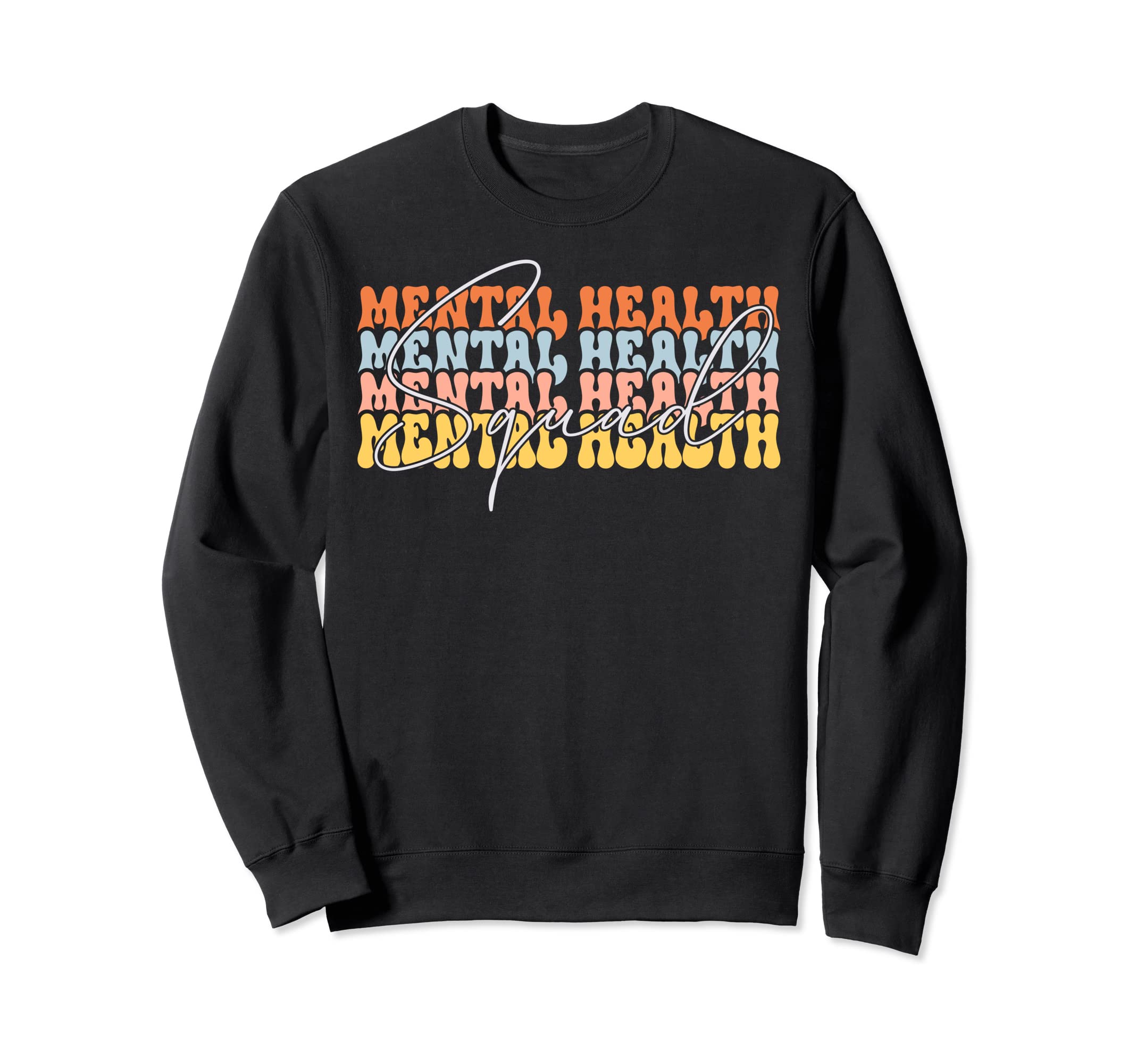 Mental Health Squad Brain Illness Sweatshirt - Streetwear Style for Adults - T-Shirt, Sweatshirt, Hoodie
