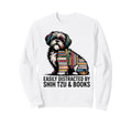 Shih Tzu Dog Shihtzu Dog Books Sweatshirt - Casual Everyday Wear Men Women - T-Shirt, Sweatshirt, Hoodie