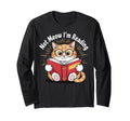 Cat Bookworm Bibliophile Reader Book T-Shirt - Graphic Print Men Women - T-Shirt, Sweatshirt, Hoodie