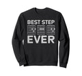 Best Step Dad Ever Guitar Chords Sweatshirt - Trendy Graphic for Adults - T-Shirt, Sweatshirt, Hoodie