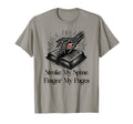 Stroke My Spine Finger My Pages T-Shirt - Custom Art Print for Adults - T-Shirt, Sweatshirt, Hoodie