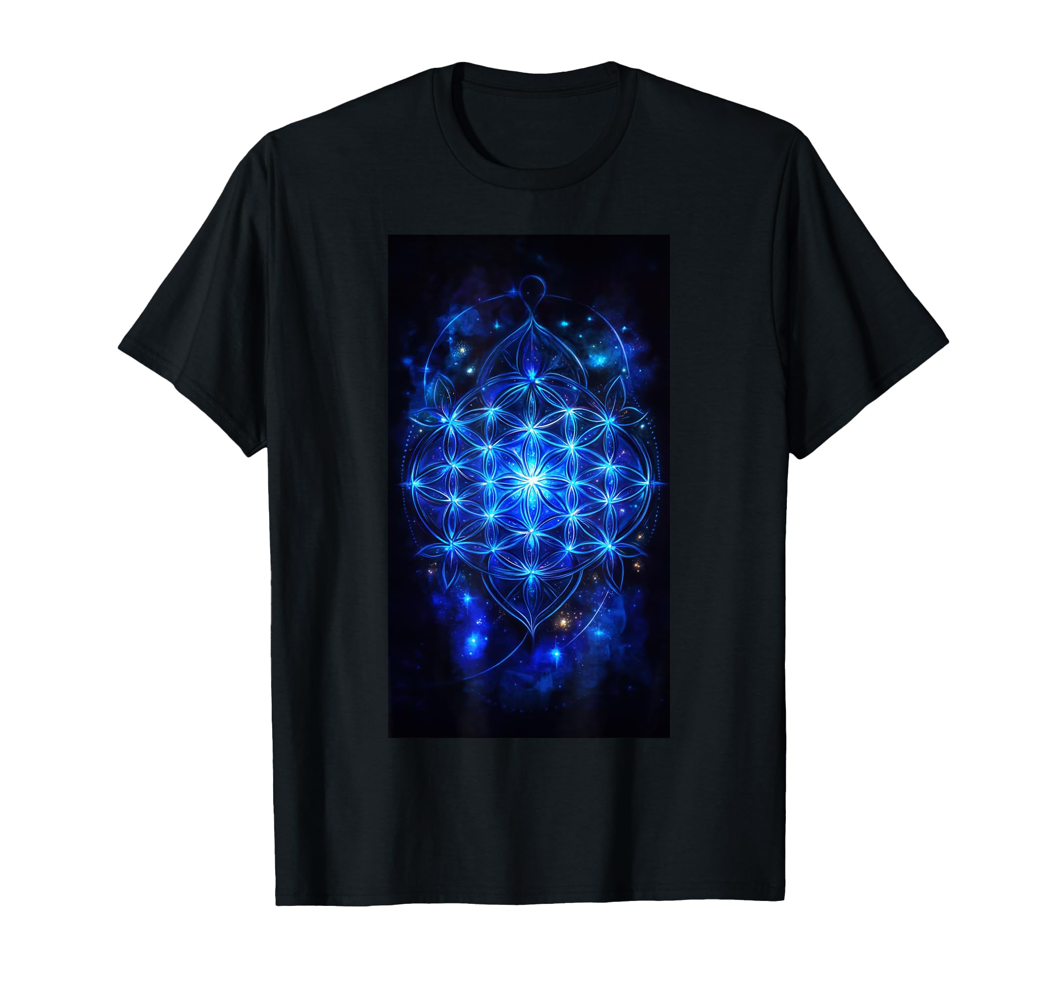 Flower Life Spiritual Cosmic Chakra T-Shirt - Novelty Apparel Unisex - T-Shirt, Sweatshirt, Hoodie