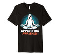 Ghost Monster Meditation Mindfulness T-Shirt - Unique Graphic Men Women - T-Shirt, Sweatshirt, Hoodie