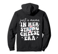 Just Mama Her String Cheese Era String Hoodie - Novelty Apparel Unisex - T-Shirt, Sweatshirt, Hoodie