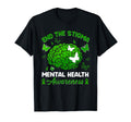 End Stigma Brain Butterfly Mental T-Shirt - Aesthetic Graphic Men Women - T-Shirt, Sweatshirt, Hoodie