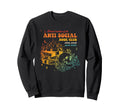 Proud Member Anti Social Book Club Sweatshirt - Custom Art Print Men Women - T-Shirt, Sweatshirt, Hoodie