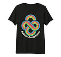Autism Acceptance Infinity Symbol Tri T-Shirt - Minimalist Print Unisex - T-Shirt, Sweatshirt, Hoodie