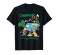 Camping And Dogs Are My Therapy Gift T-Shirt - Custom Art Print Men Women - T-Shirt, Sweatshirt, Hoodie