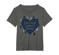Emotional Support Human Counselor Gift T-Shirt - Unique Graphic Unisex - T-Shirt, Sweatshirt, Hoodie