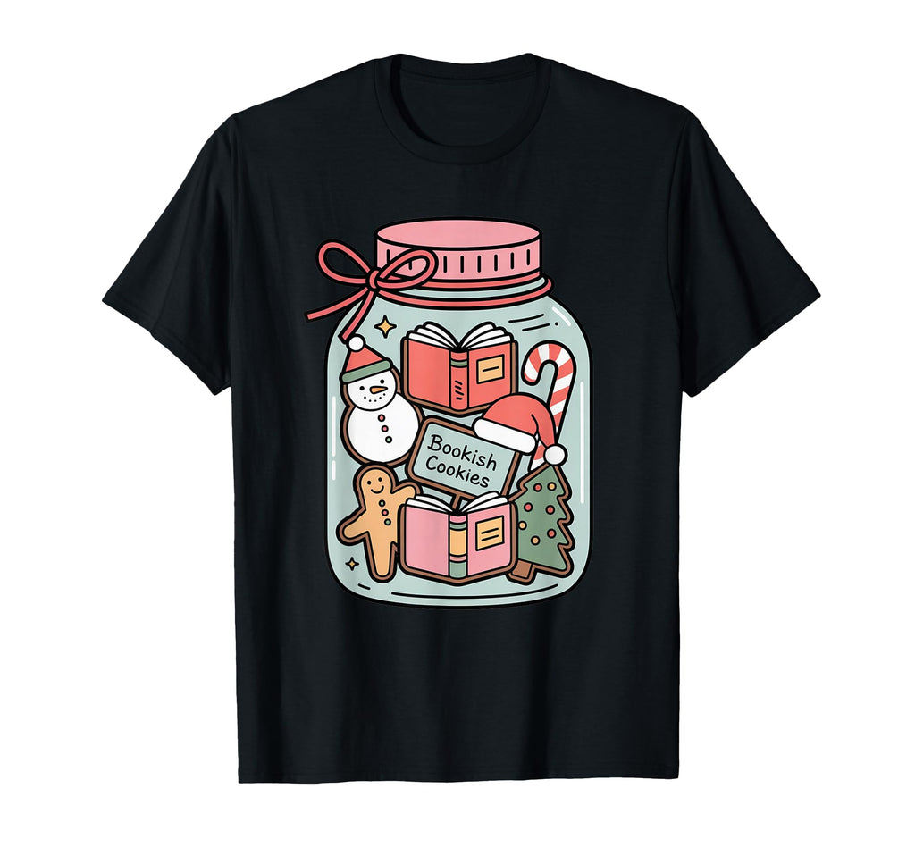 Book Lover Cookies Art T-Shirt - Custom Art Print Men Women - T-Shirt, Sweatshirt, Hoodie