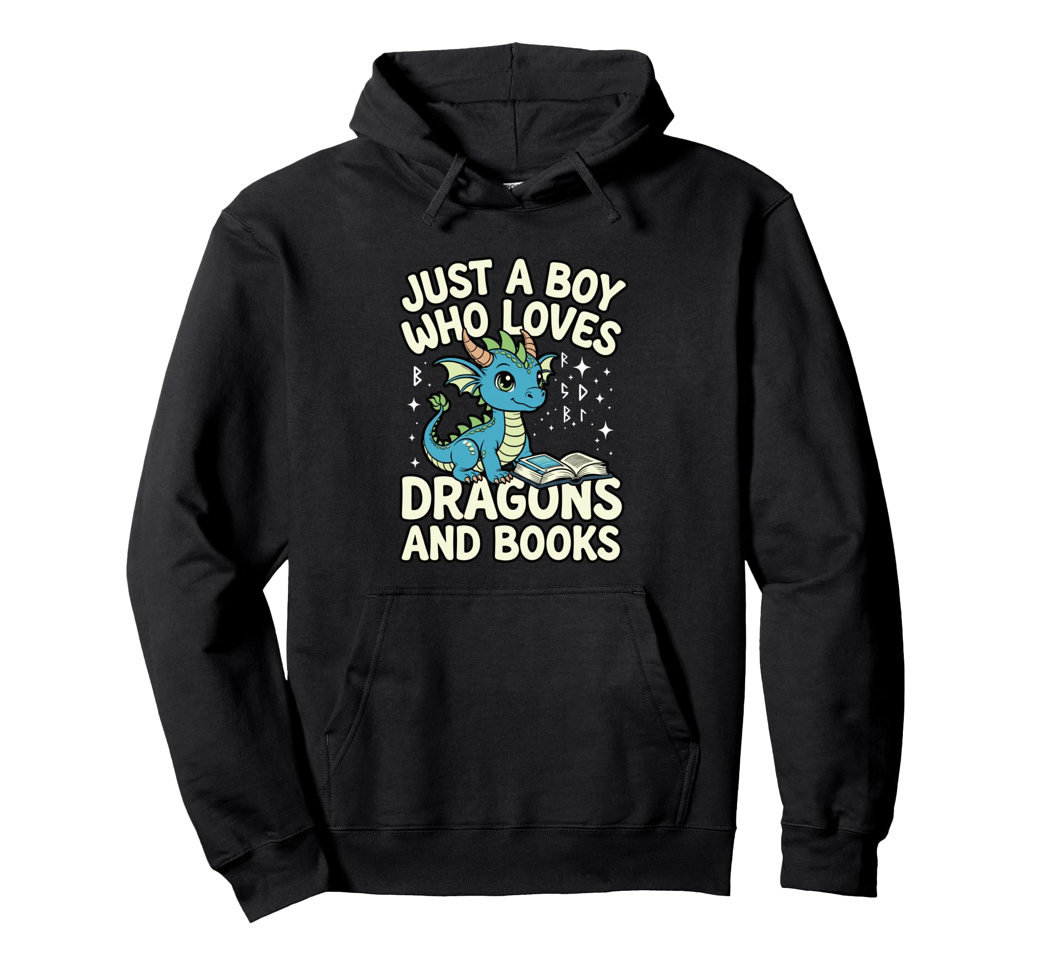 Just Who Loves Dragons And Books Fantasy Hoodie - Graphic Print Unisex - T-Shirt, Sweatshirt, Hoodie