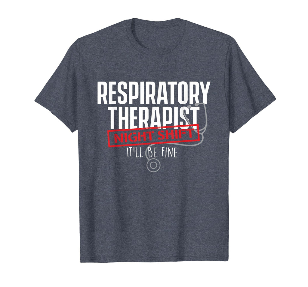 Respiratory Therapist Night Shift T-Shirt - Custom Art Print Men Women - T-Shirt, Sweatshirt, Hoodie