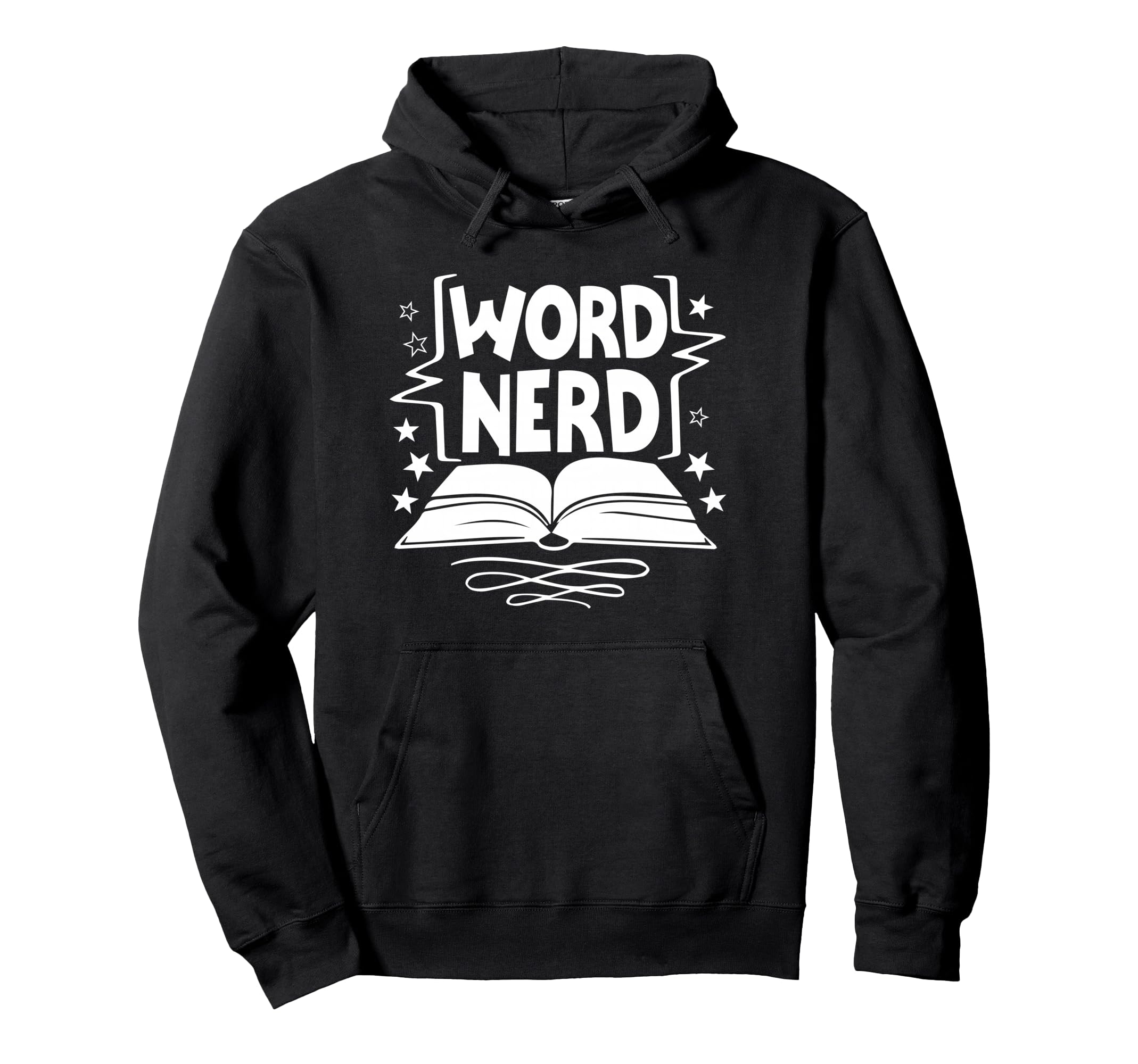 Word Nerd Reading Book Lover Hoodie - Aesthetic Graphic for Adults - T-Shirt, Sweatshirt, Hoodie