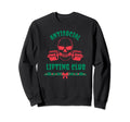 Antisocial Lifting Club Fitness Sweatshirt - Minimalist Print Men Women - T-Shirt, Sweatshirt, Hoodie
