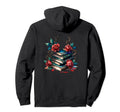 Book Worm Book Stack Reading Addict Hoodie - Trendy Graphic for Adults - T-Shirt, Sweatshirt, Hoodie