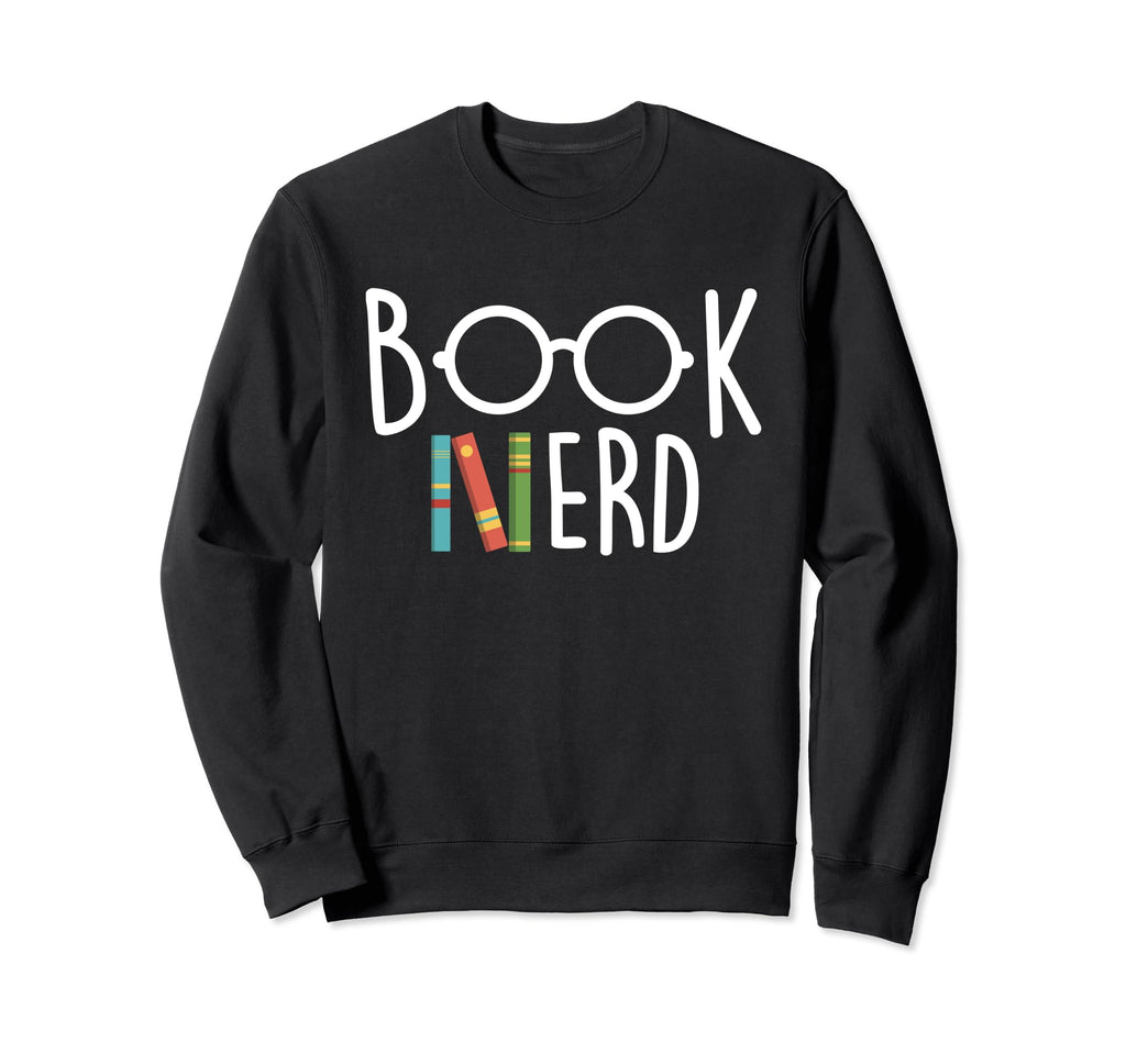 Book Nerd School Librarian Sweatshirt - Aesthetic Graphic for Adults - T-Shirt, Sweatshirt, Hoodie