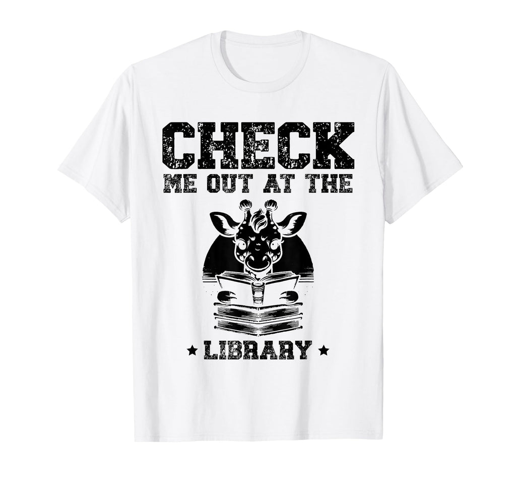 Check Me Out Library Book Reading T-Shirt - Fun Novelty Design for Adults - T-Shirt, Sweatshirt, Hoodie