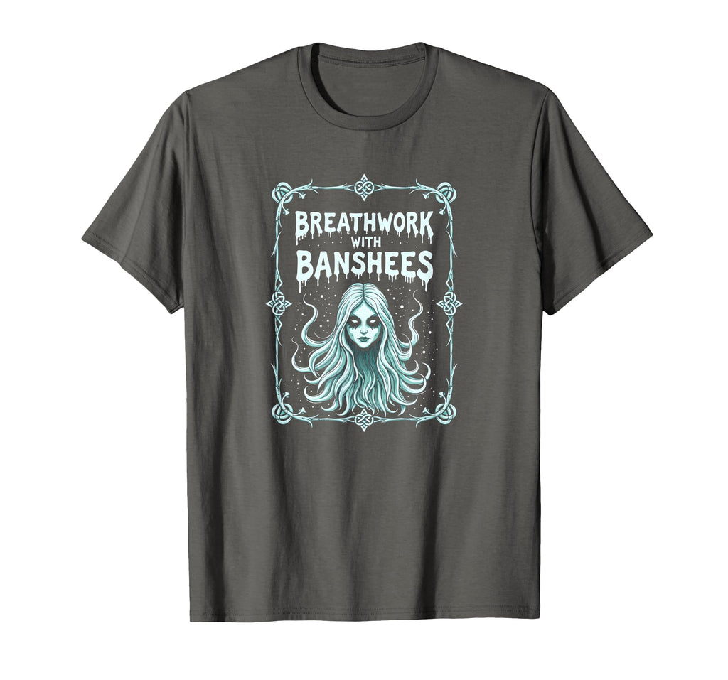Halloween Health Wellness Breathwork T-Shirt - Graphic Print Unisex - T-Shirt, Sweatshirt, Hoodie