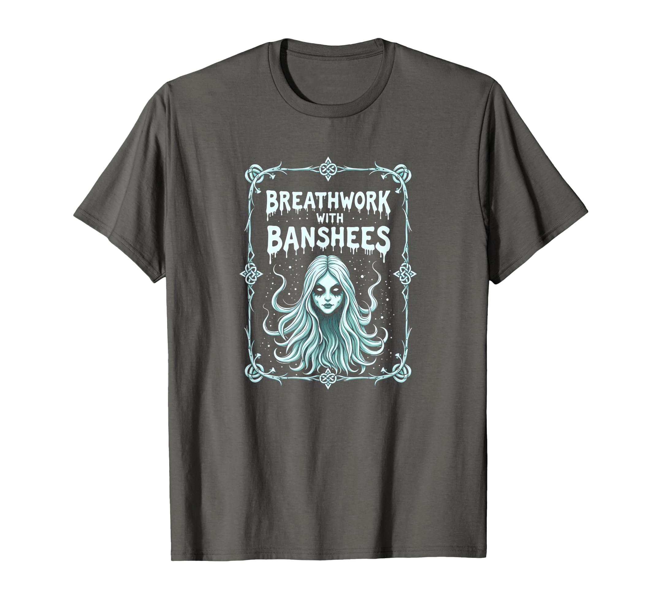 Halloween Health Wellness Breathwork T-Shirt - Graphic Print Unisex - T-Shirt, Sweatshirt, Hoodie