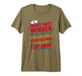 Registered Nurses Night Worker Not T-Shirt - Fun Novelty Design for Adults - T-Shirt, Sweatshirt, Hoodie