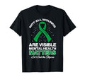 Not All Wounds Visible Mental T-Shirt - Aesthetic Graphic for Adults - T-Shirt, Sweatshirt, Hoodie