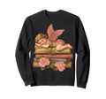 Valentines Day Cupid And Book Lover Sweatshirt - Graphic Print for Adults - T-Shirt, Sweatshirt, Hoodie
