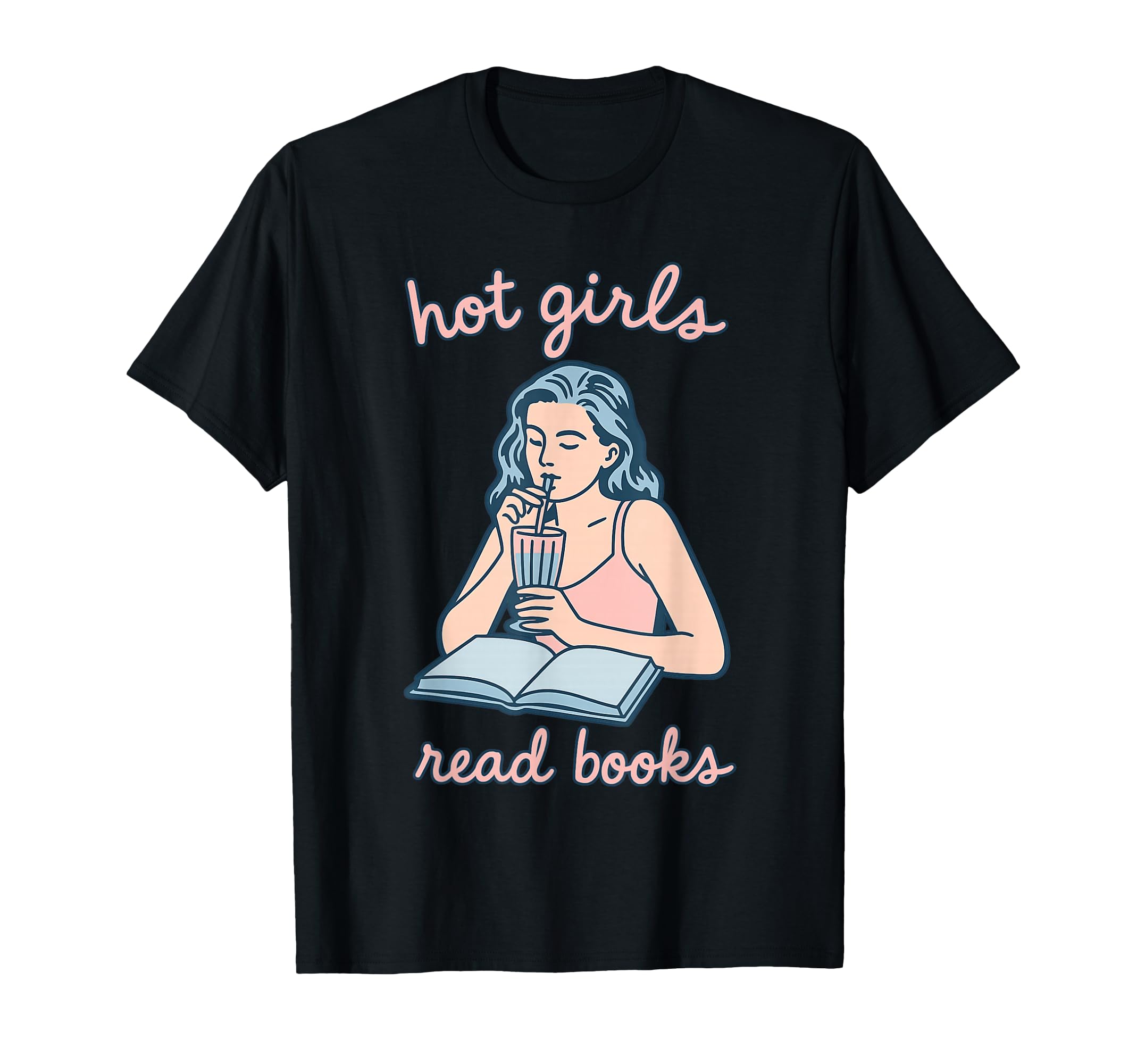 Book Lovers Hot Read Books T-Shirt - Minimalist Print for Adults - T-Shirt, Sweatshirt, Hoodie