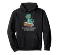 World Bookworms Be Book Dragon Reading Hoodie - Fun Novelty Design Unisex - T-Shirt, Sweatshirt, Hoodie
