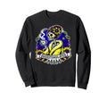 Coffee Obsessed Skeleton Mom Dia Sweatshirt - Custom Art Print for Adults - T-Shirt, Sweatshirt, Hoodie