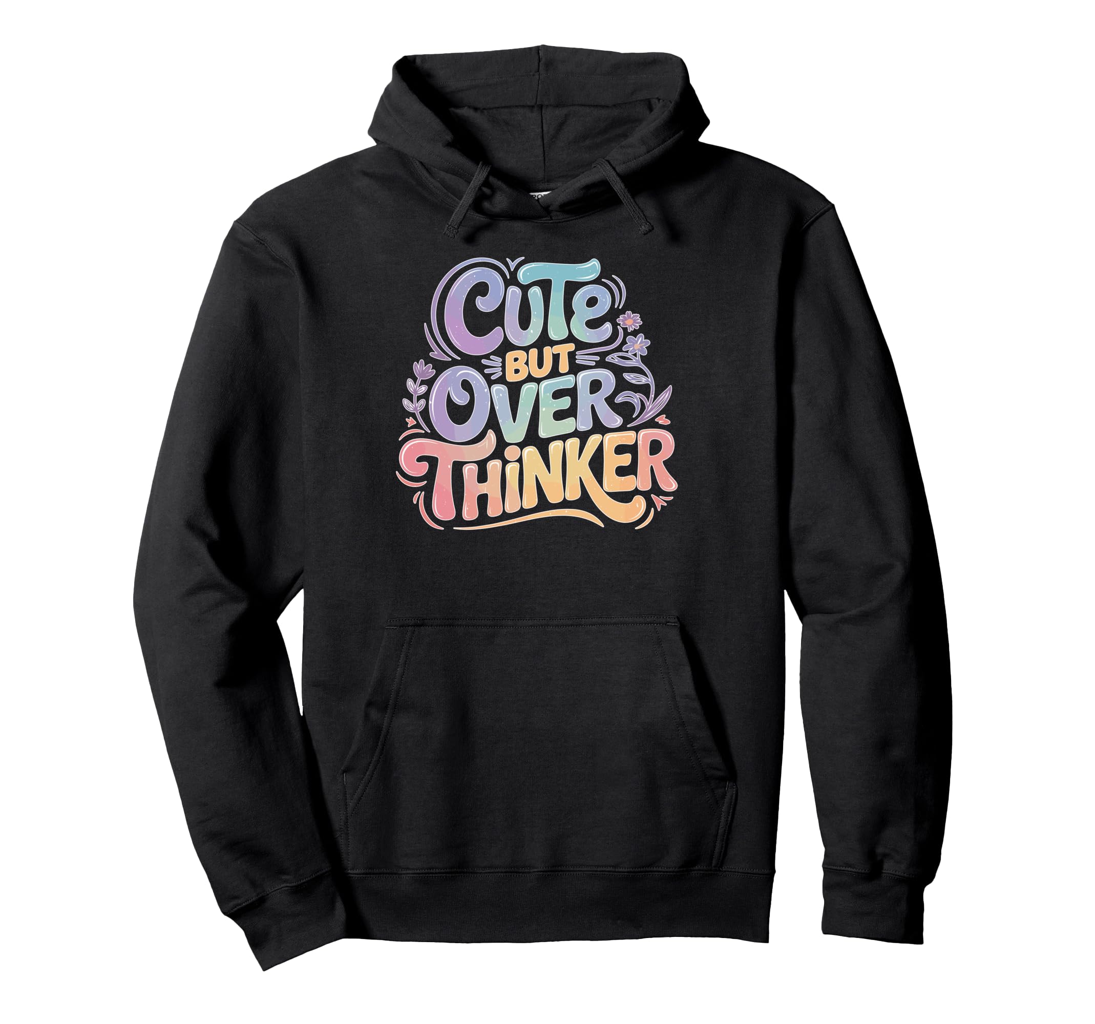 But Overthinker Introvert Overthinking Hoodie - Custom Art Print Unisex - T-Shirt, Sweatshirt, Hoodie