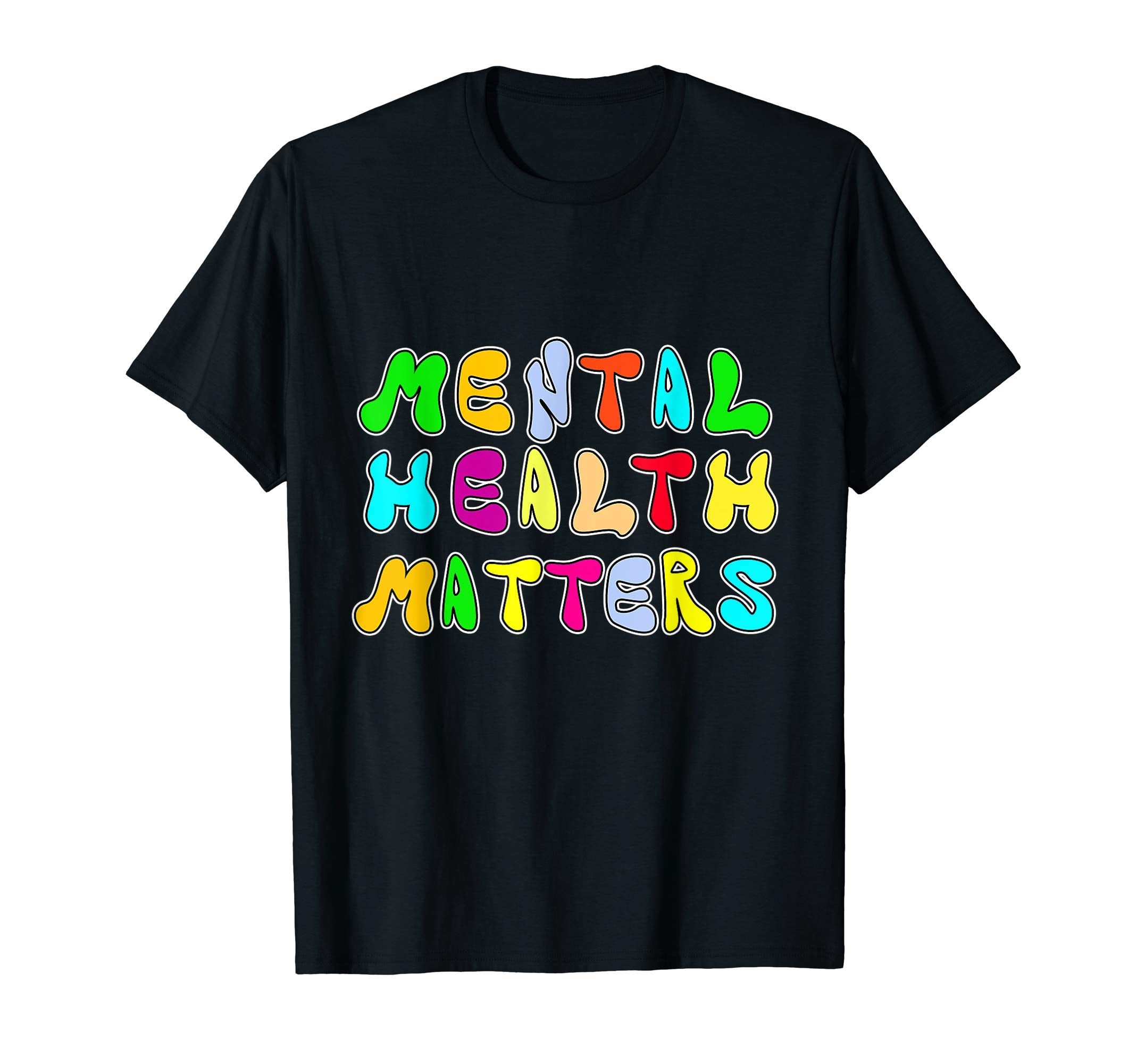 Mental Health Matters Awareness Human T-Shirt - Unique Graphic Men Women - T-Shirt, Sweatshirt, Hoodie