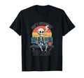 Sarcastic Skeleton Dont Overthink T-Shirt - Fun Novelty Design for Adults - T-Shirt, Sweatshirt, Hoodie