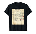 Library Date Due Card Librarian Aesthetic T-Shirt - Custom Art Print Unisex - T-Shirt, Sweatshirt, Hoodie
