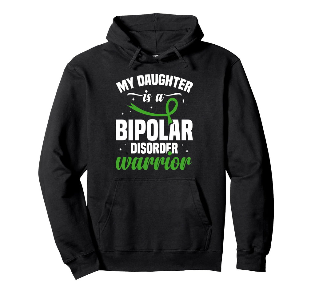Bipolar Disorder Warrior Anxiety Hoodie - Fun Novelty Design for Adults - T-Shirt, Sweatshirt, Hoodie