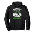 Bipolar Disorder Warrior Anxiety Hoodie - Fun Novelty Design for Adults - T-Shirt, Sweatshirt, Hoodie