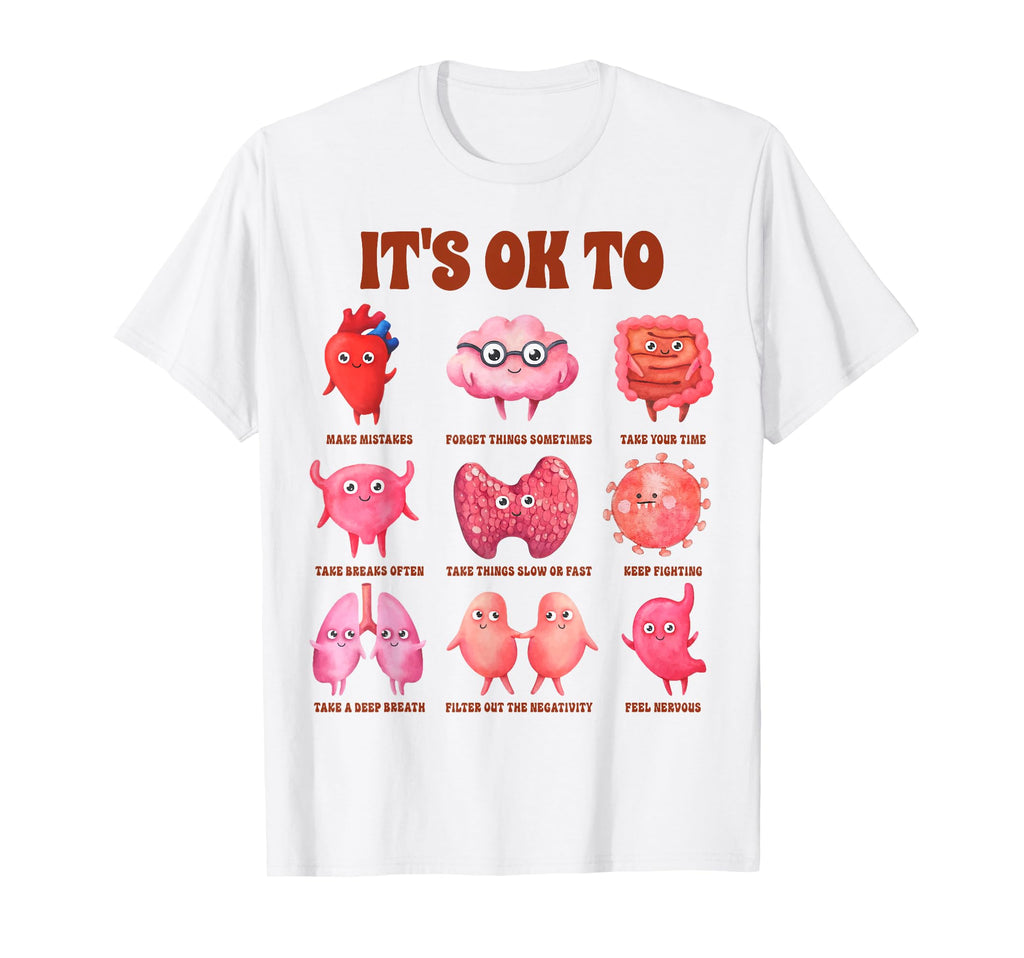Mental Health Adhd Anxiety Be Kind T-Shirt - Minimalist Print for Adults - T-Shirt, Sweatshirt, Hoodie