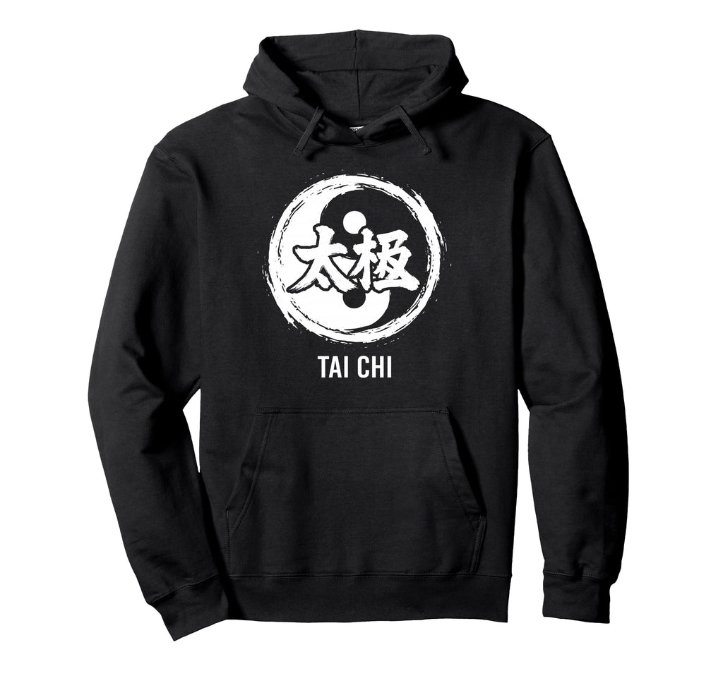 Yin Yang Martial Arts Meditation Hoodie - Fun Novelty Design for Adults - T-Shirt, Sweatshirt, Hoodie