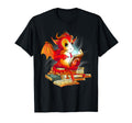 Books Reading Children Stories Dragons T-Shirt - Fun Novelty Design Unisex - T-Shirt, Sweatshirt, Hoodie