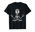 Meditation Mummy Yoga Pose Relaxing Animal T-Shirt - Unique Graphic Unisex - T-Shirt, Sweatshirt, Hoodie