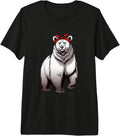 Bear With Red Bandana For Bears Lovers Unisex T-shirt, Sweatshirt, Hoodie, Long Sleeve Tee - T-Shirt, Sweatshirt, Hoodie