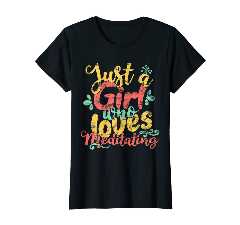 Just Who Loves Meditating T-Shirt - Fun Novelty Design Men Women - T-Shirt, Sweatshirt, Hoodie
