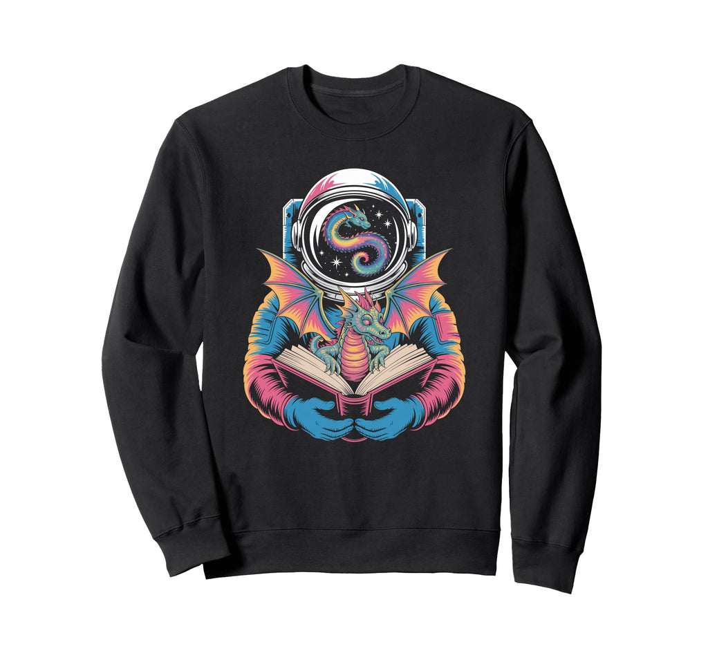 Awesome Cosmic Astronaut Exploring Sweatshirt - Graphic Print Men Women - T-Shirt, Sweatshirt, Hoodie