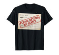 Please Return My Sanity Library T-Shirt - Minimalist Print Unisex - T-Shirt, Sweatshirt, Hoodie