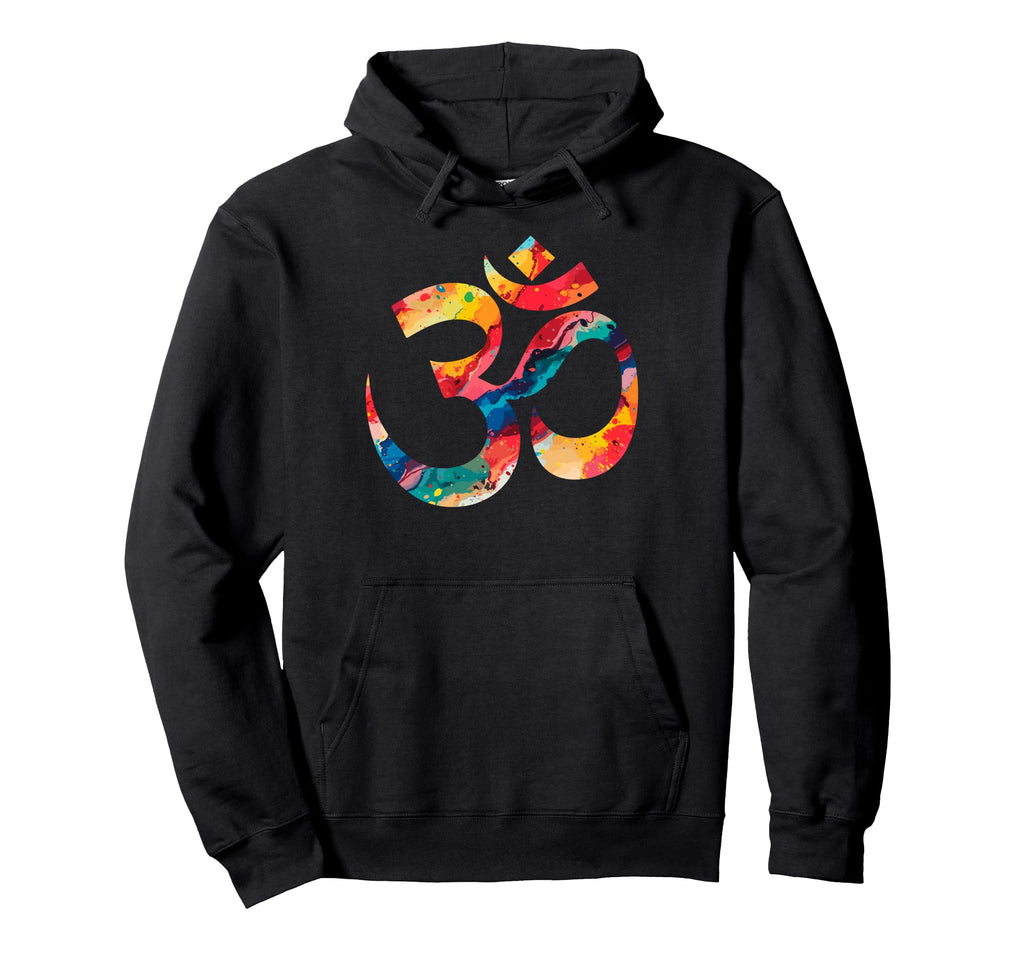 Om Symbol Yoga Meditation Spiritual Hoodie - Minimalist Print Men Women - T-Shirt, Sweatshirt, Hoodie