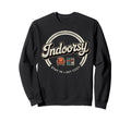 Antisocial Homebody Indoorsy Sweatshirt - Novelty Apparel for Adults - T-Shirt, Sweatshirt, Hoodie