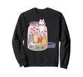 Cat Antidepressants Funny Mental Sweatshirt - Minimalist Print Unisex - T-Shirt, Sweatshirt, Hoodie