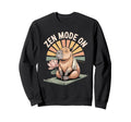Capybara Yoga Meditation Sweatshirt - Streetwear Style for Adults - T-Shirt, Sweatshirt, Hoodie